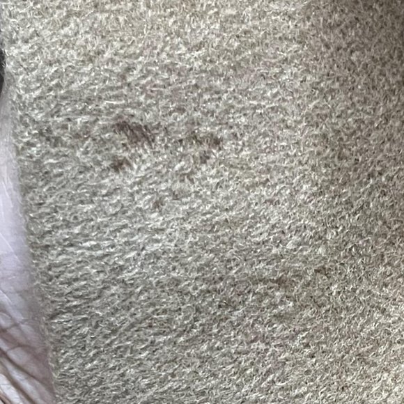 Calvin Klein Full Button Down Single Breast 100% Merino Camel Coat Women Size 6 - Picture 8 of 12